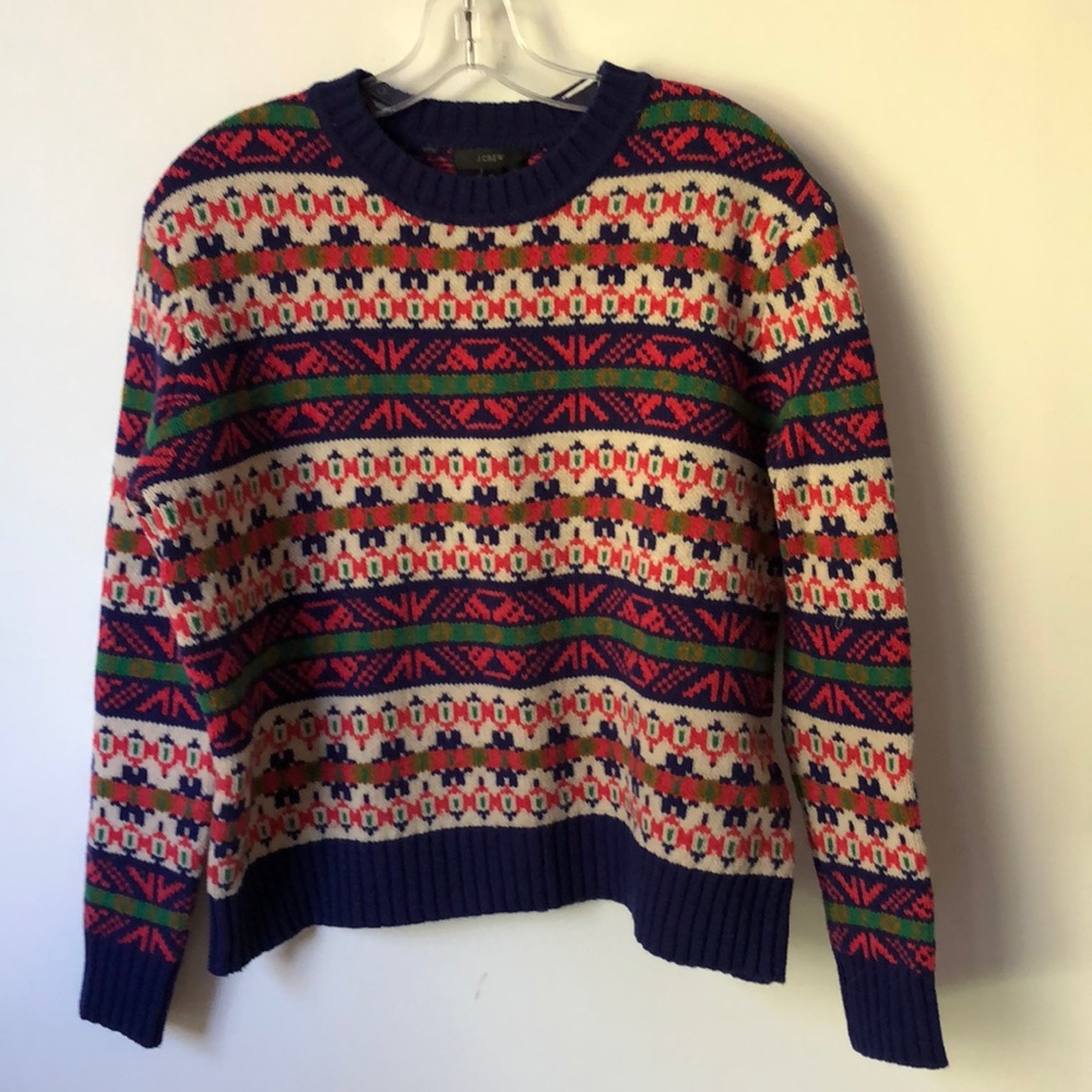 Vintage J Crew wool sweater